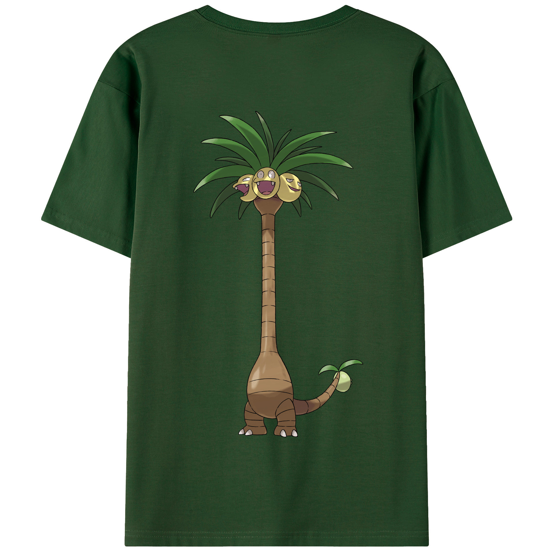 （画像用） ポケットモンスター Pokémon 綿100％半袖Tシャツ（背面プリント）
